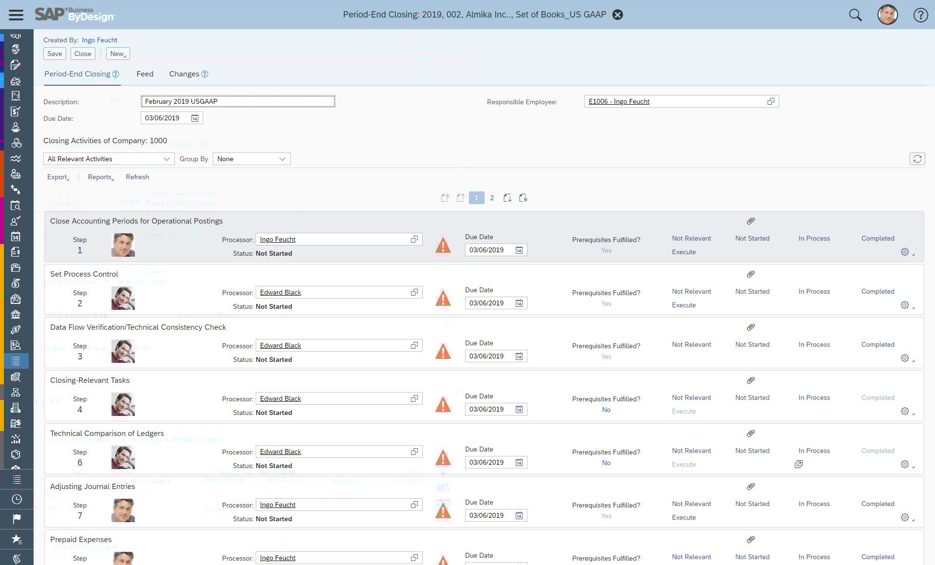 SAP Business ByDesign screenshot & Video